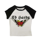 Heart Wings Raglan Tee