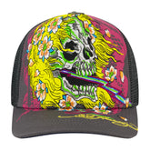 Crazy Skull Trucker Hat