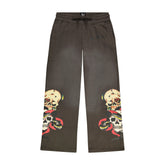 Skulls Baggy Sweatpants