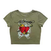 2 Hearts Baby Tee