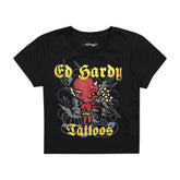 Baby Devil Rhinestone Baby Tee
