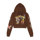 Phoenix Zip Front Hoodie