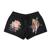 Dagger Girl Fleece Short