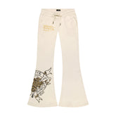 LKS Skull Boot Cut Sweatpants