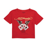 Rhinestone Aces Baby Tee