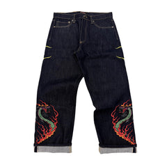 Cobra Flames Selvage Denim
