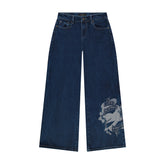 Tiger Leopard Baggy Jeans